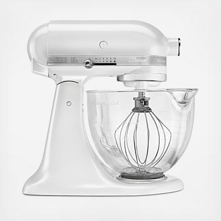 kitchenaid glass bowl mixer