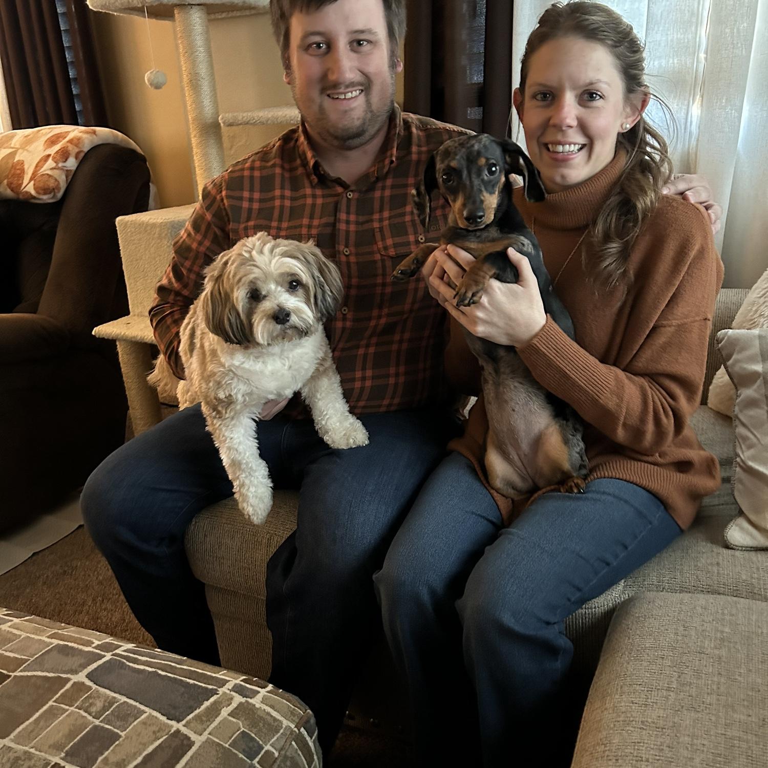 Thanksgiving in Wisconsin with Ryder and Riley!
