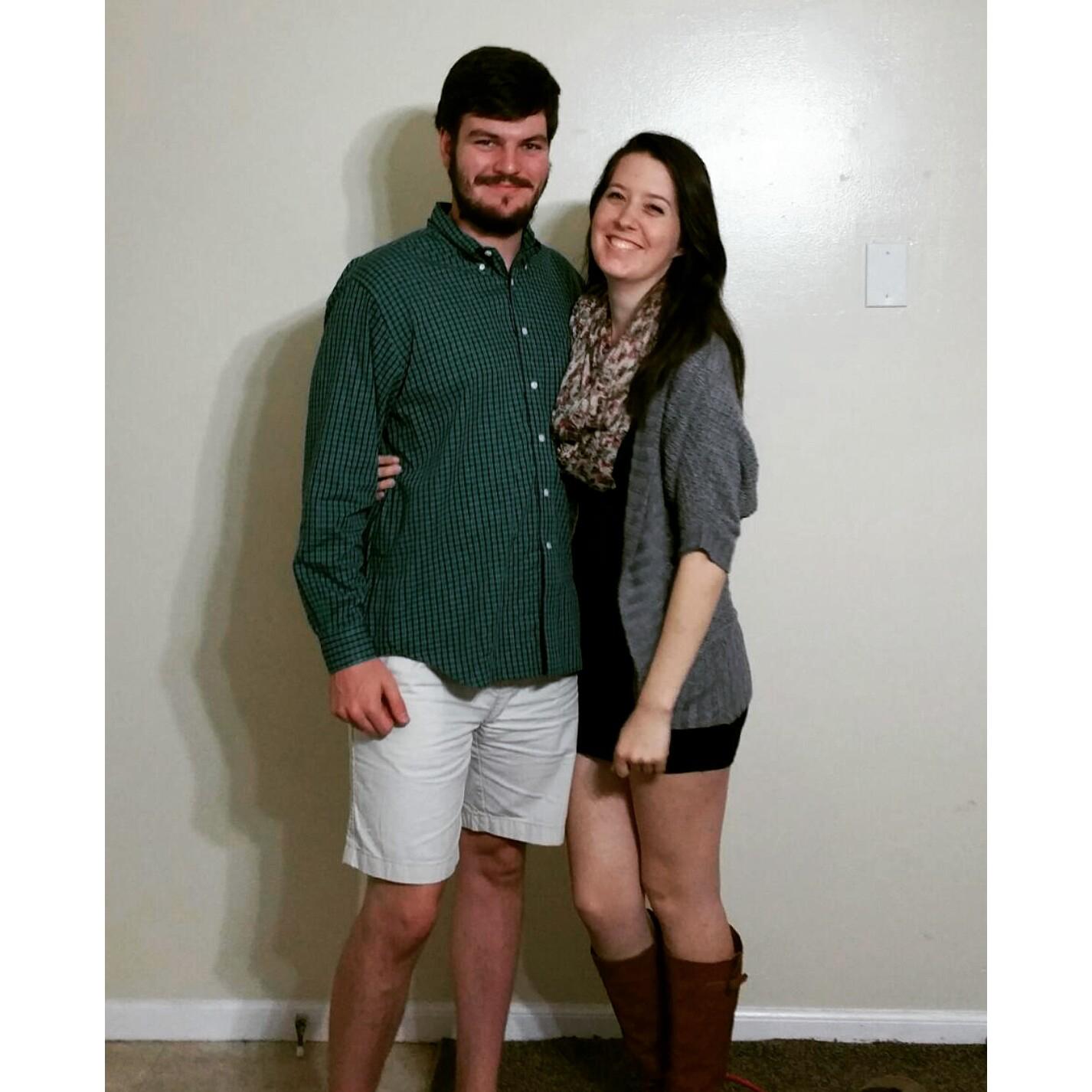 6 month anniversary dinner! September 2015