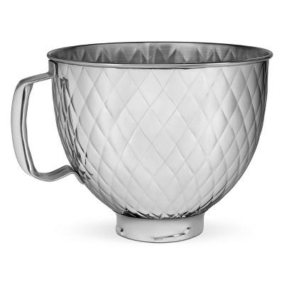 KitchenAid 5qt Tilt Head Quilted Stainless Steel Bowl