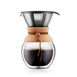 Coffee Maker 8 cup, double wall pour over
