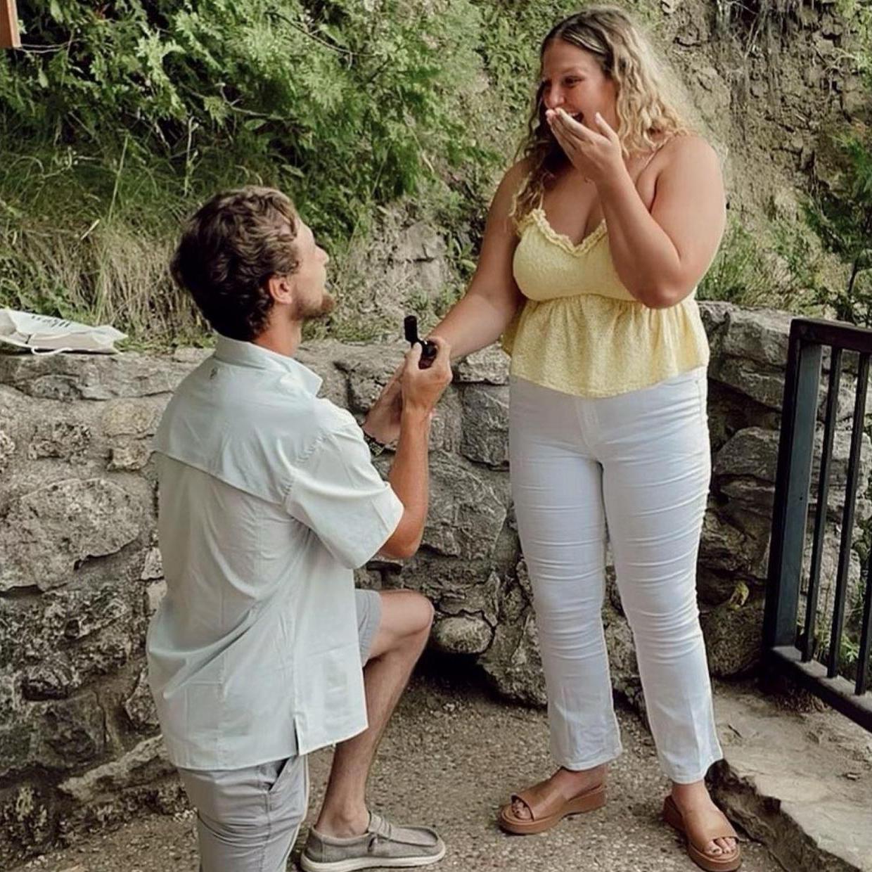 We got engaged!