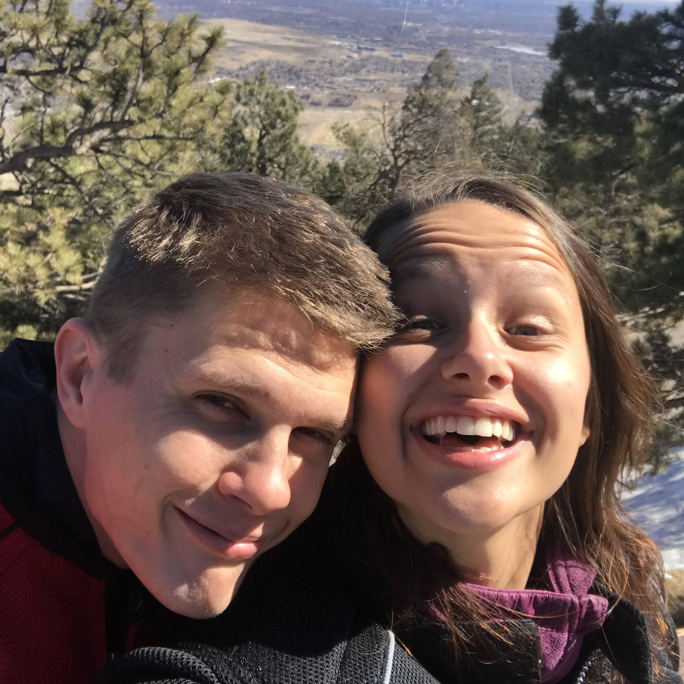 Mid-motorcycle ride euphoria