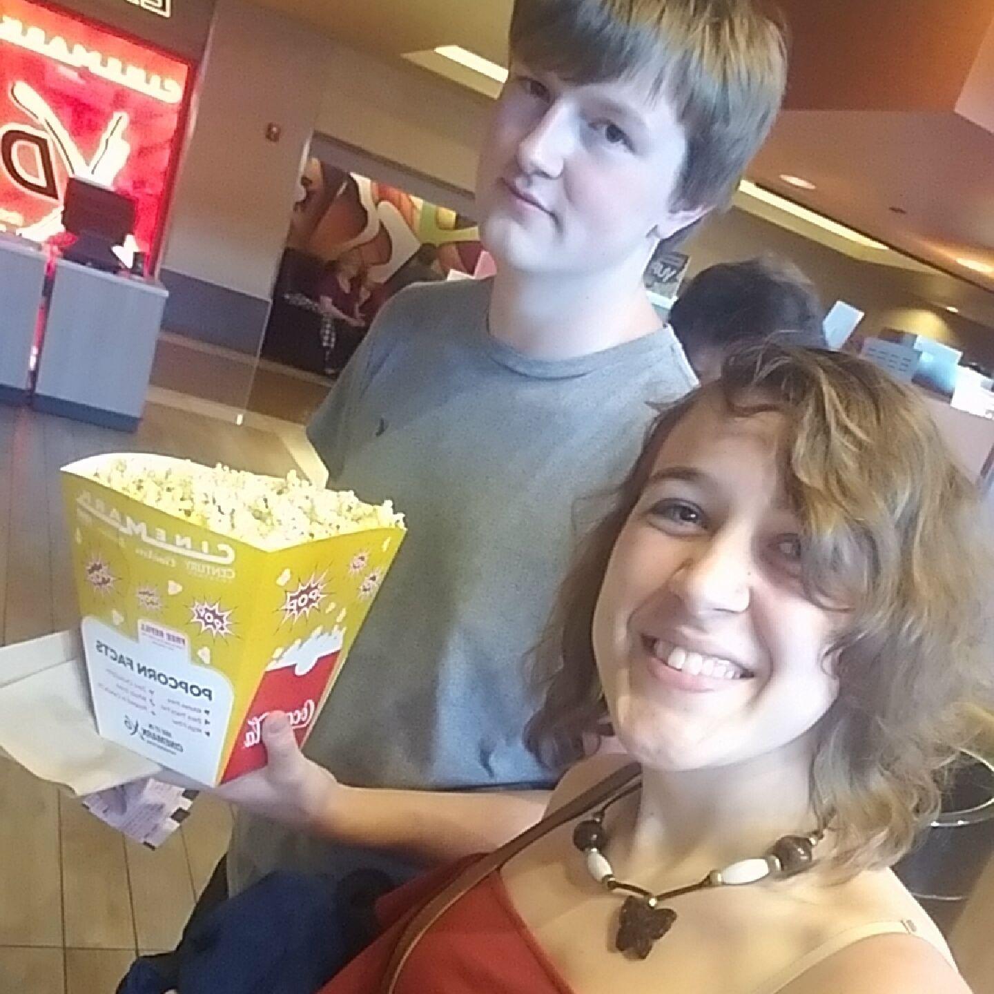 Movie Date! We love going to the movies