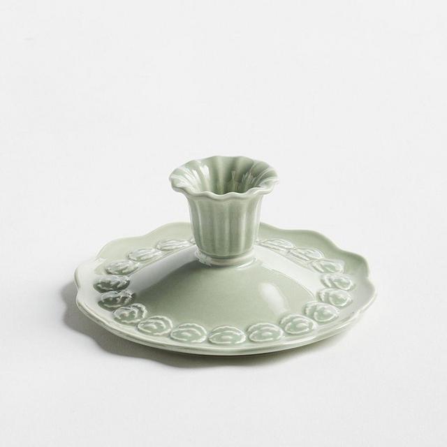 Julia Berolzheimer Candleholders, Taper Holder, Mint
