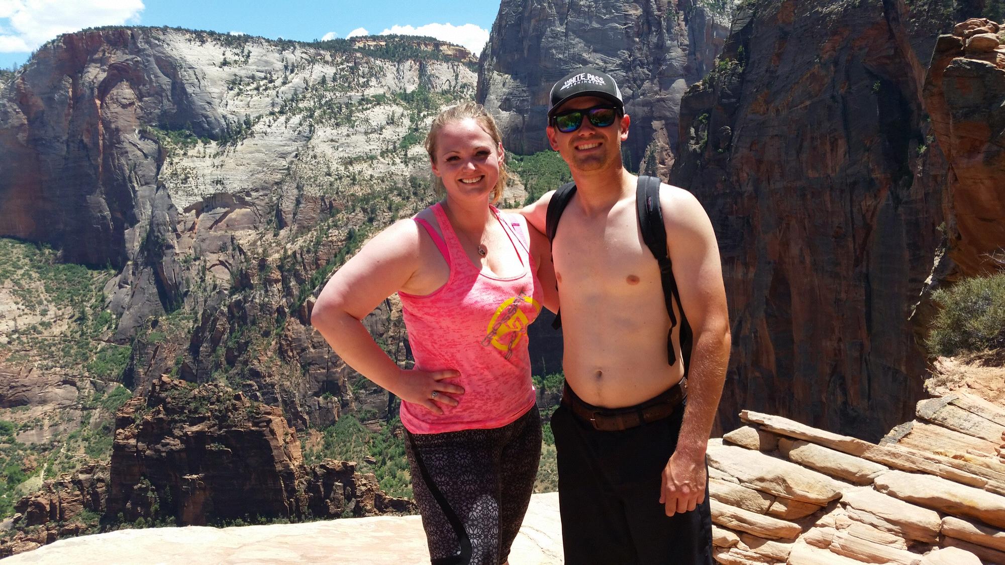 Angel's Landing. Zion National Park. Summer 2017.