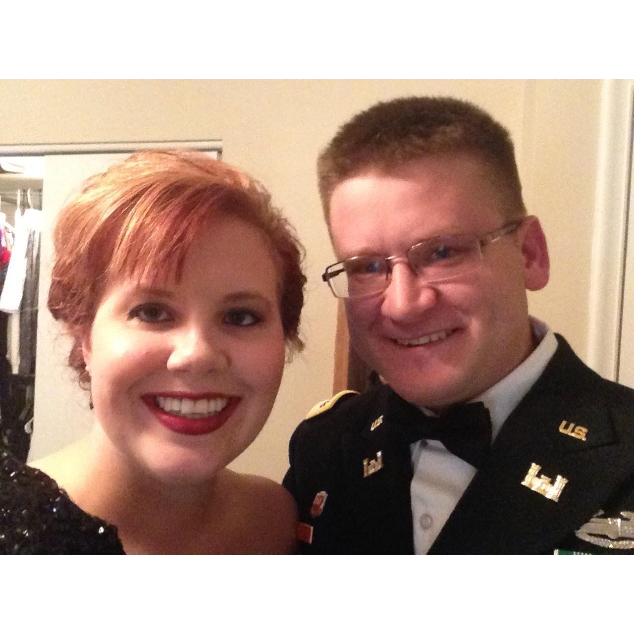 Hanna's first Military Ball Nov 2014