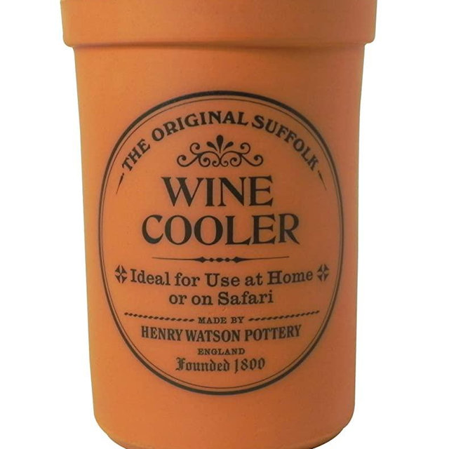 Henry Watson - Wine Cooler - Terracotta - Made in England - 4 inches x 7 inches