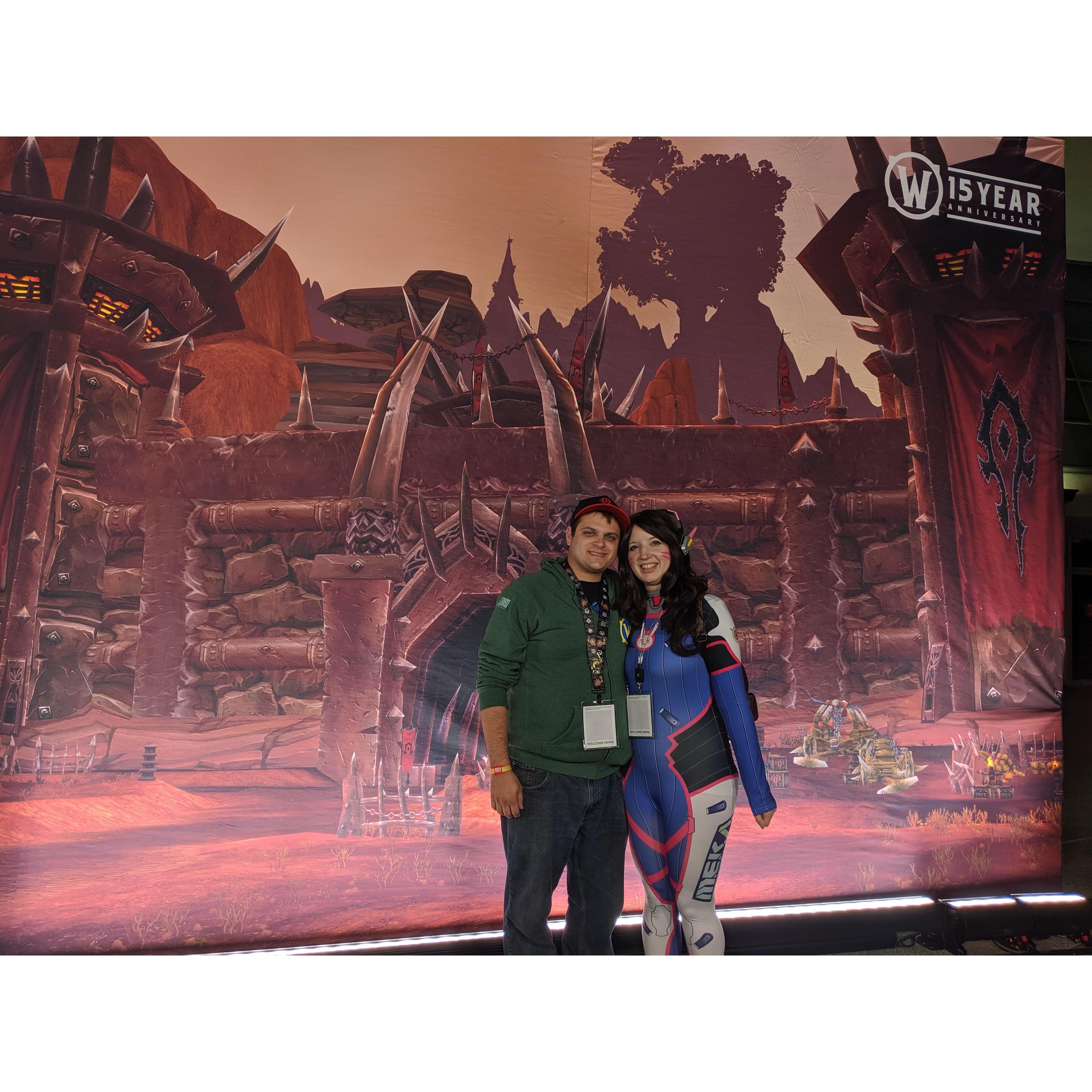 Some of our favorite photos came from a very special trip to BlizzCon in Anaheim, CA in the fall of 2019.