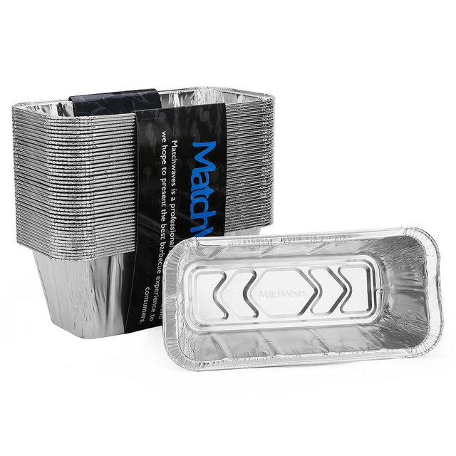 Matchwaves 60 Pack Blackstone Grease Cup Liners, Grease Catcher Liner, Aluminum Foil Drip Pan for 28 and 36 inch Blackstone Griddle