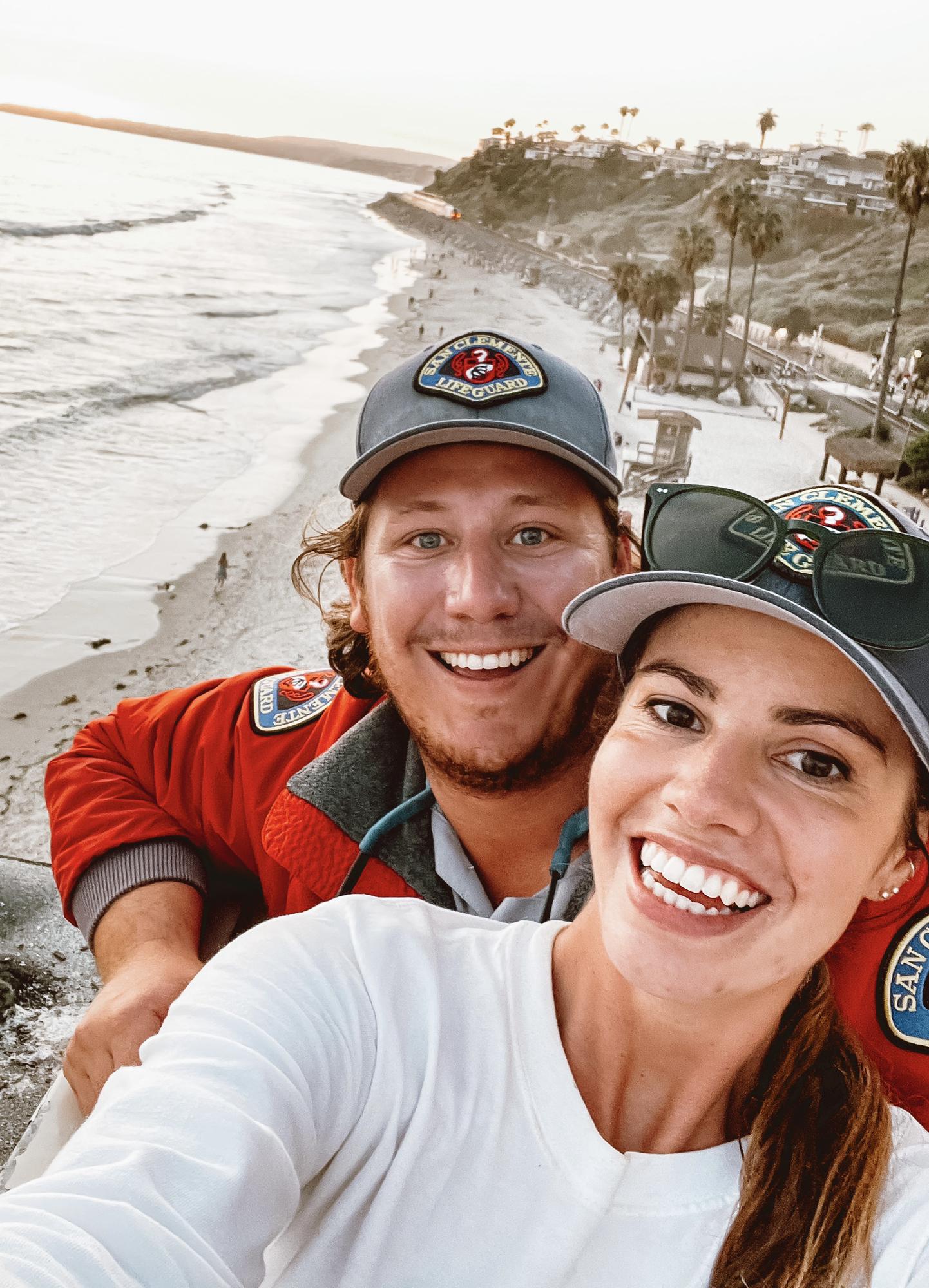Selfie at the top of the Marine Safety Headquarters clock tower!