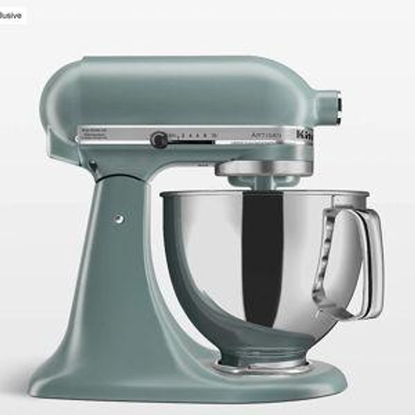 KitchenAid Artisan Series Mint Julip 5-Quart Tilt-Head Stand Mixer + Reviews | Crate & Barrel