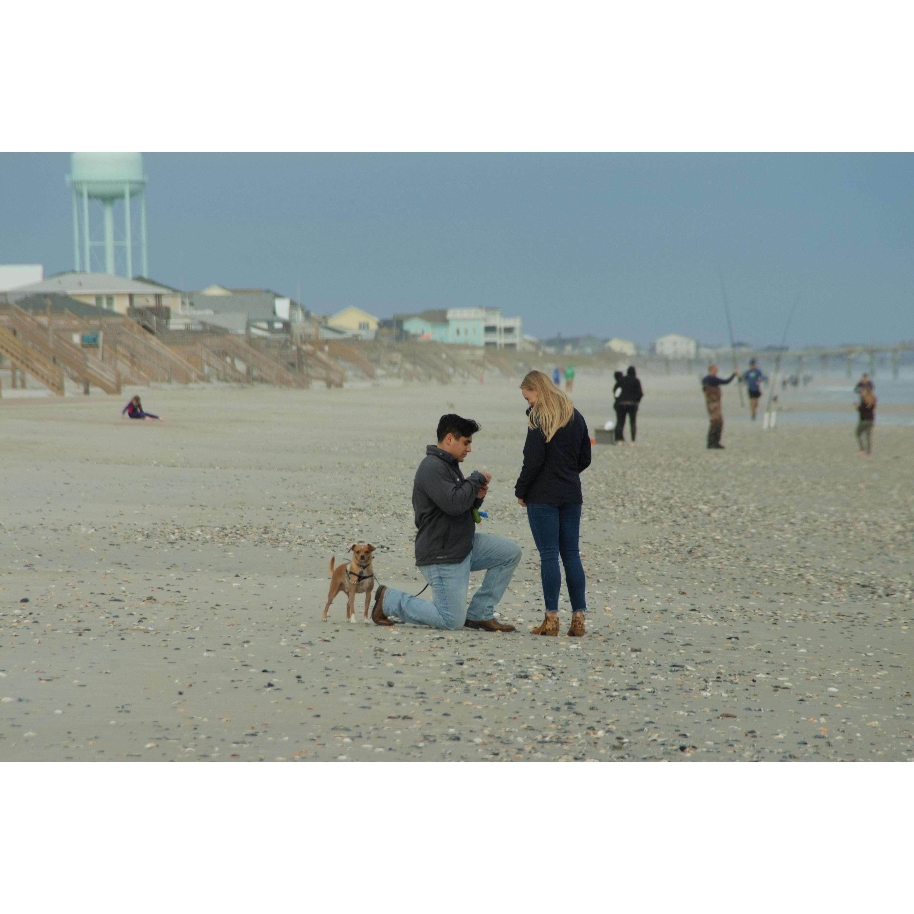 Popping the question