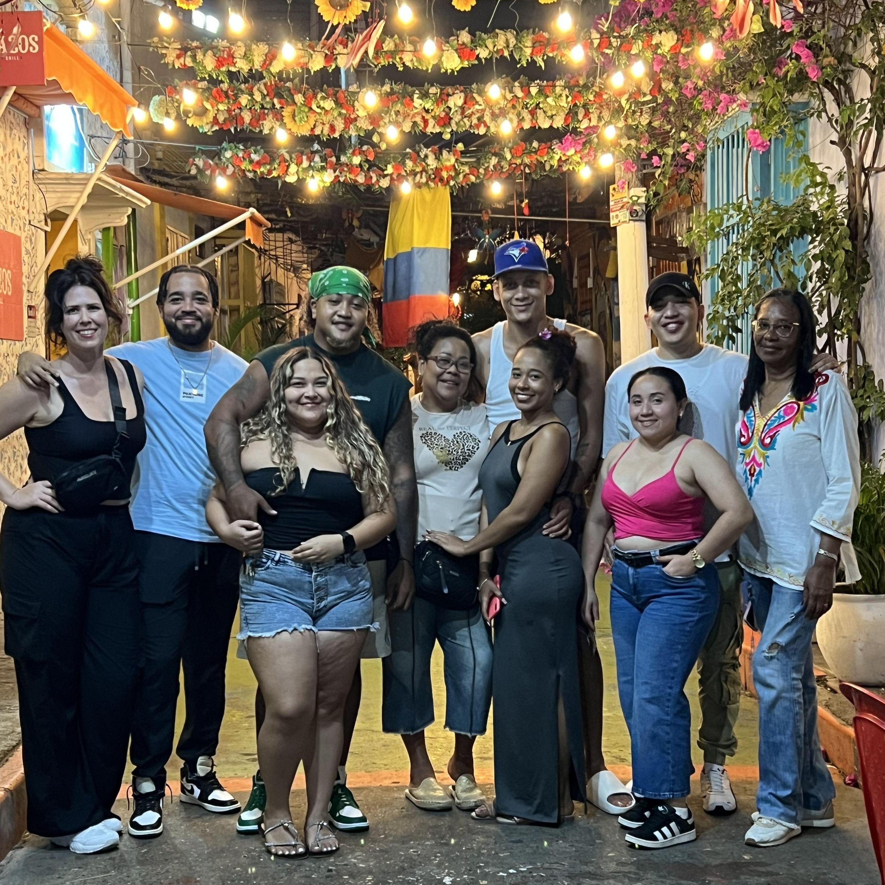 Getsamani with Jesús' familia