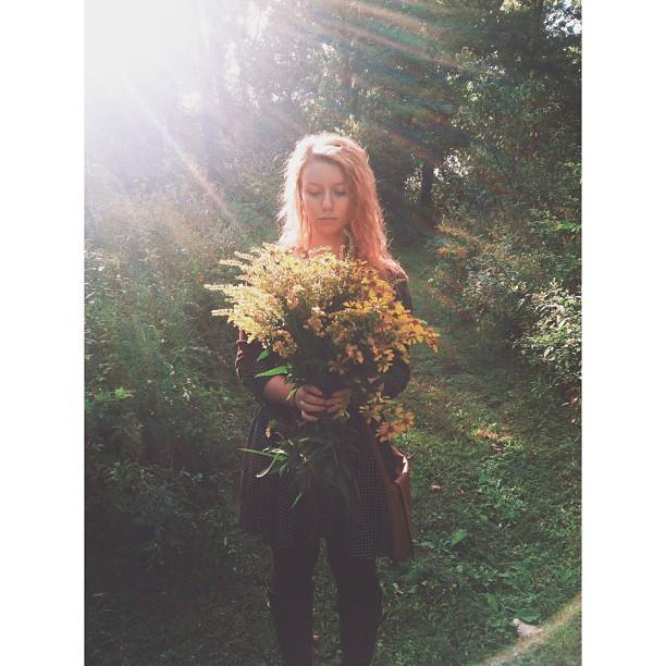 September 20th, 2013:
Emilio captured this shot of Samantha while they were out exploring the parks of Toledo.