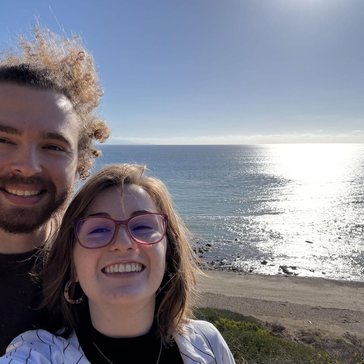 Exploring the beach in Palos Verdes (Fall '25)
