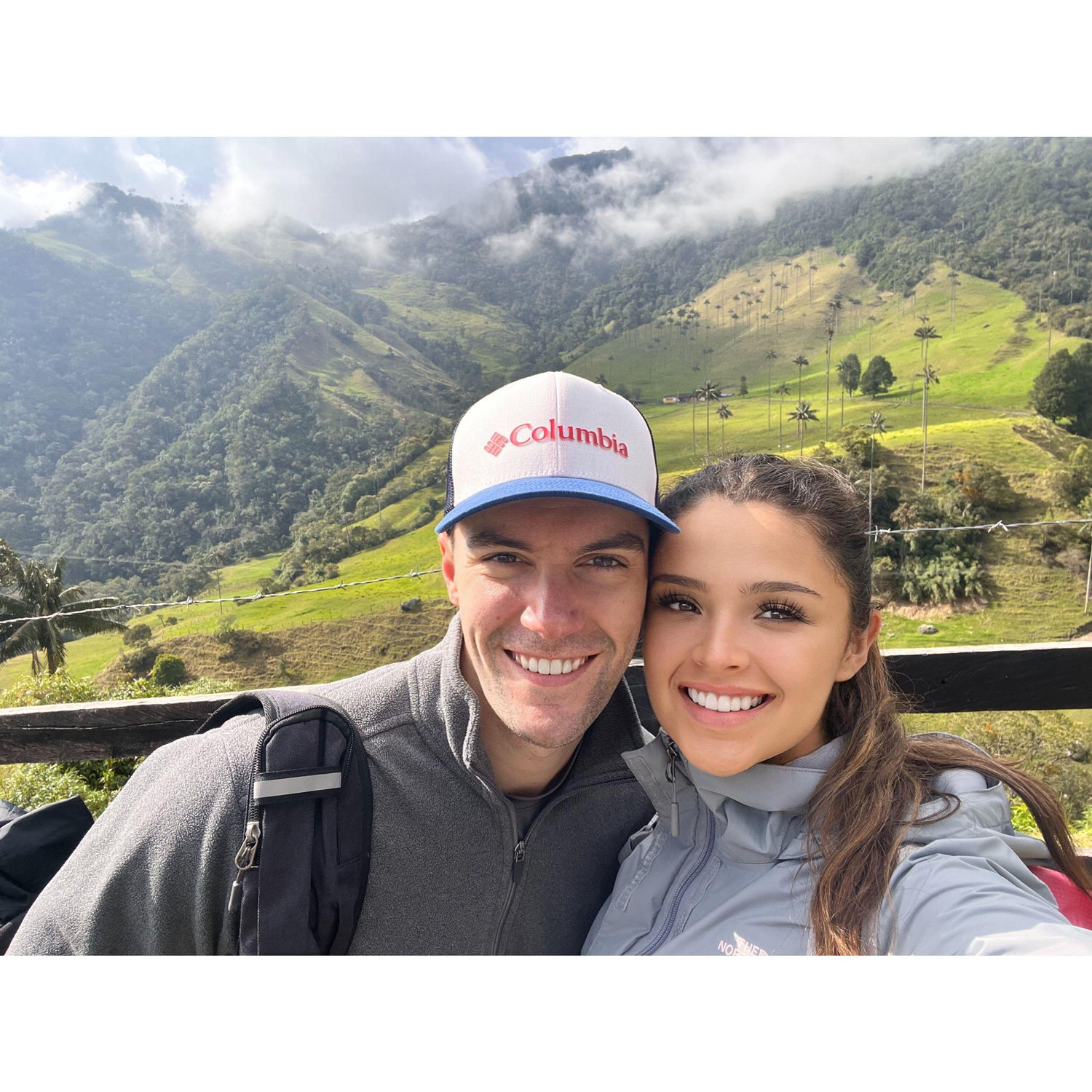 Christopher and Sofia's first trip to Colombia together.