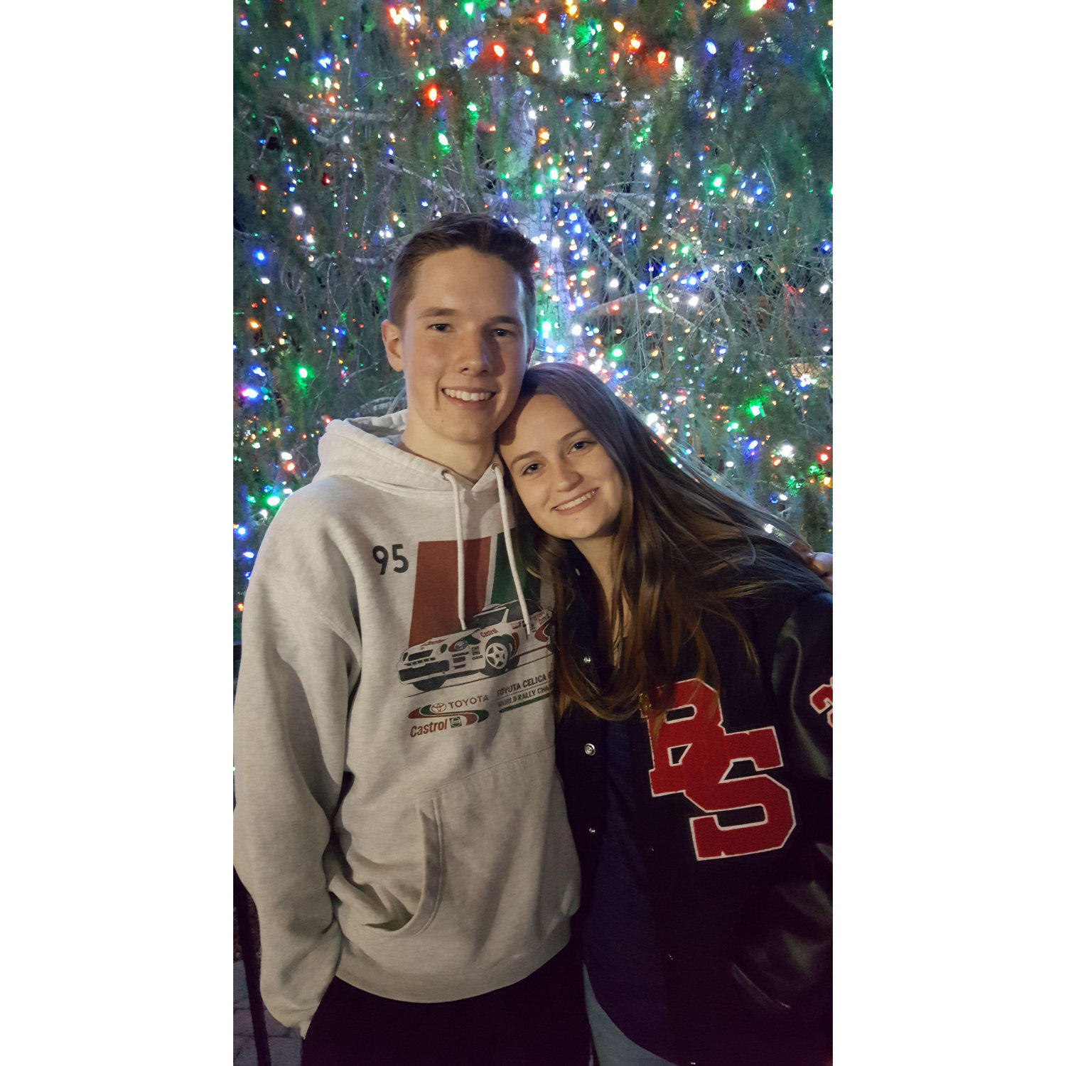 This was our first picture together! It was taken on December 22, 2020.