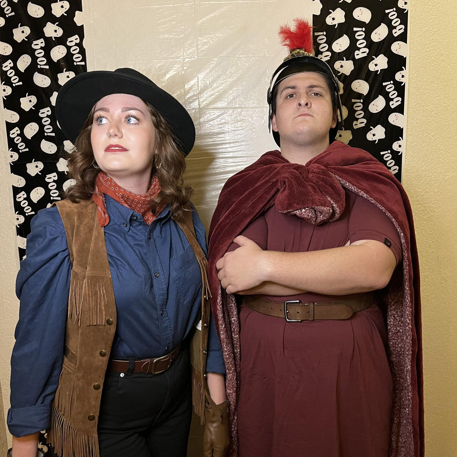 One of our favorite couples costumes- Jedidiah and Octavius from The Night at the Museum!