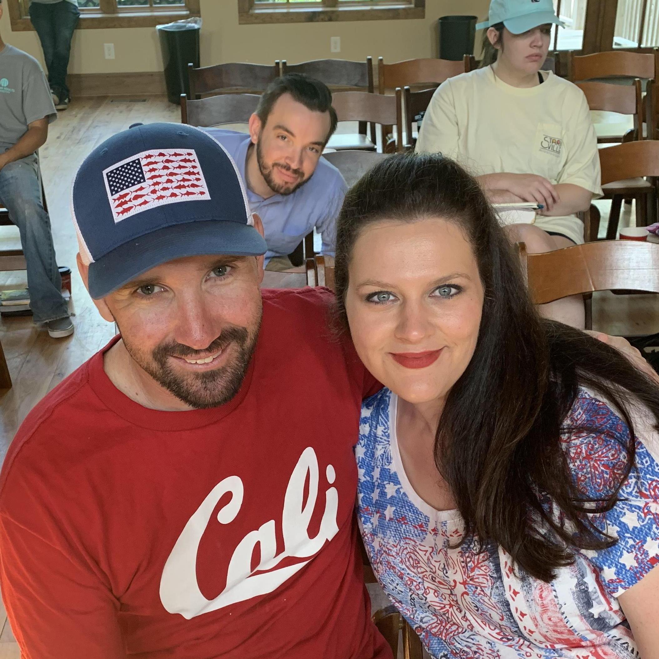 At our first Bellevue retreat outside Nashville.