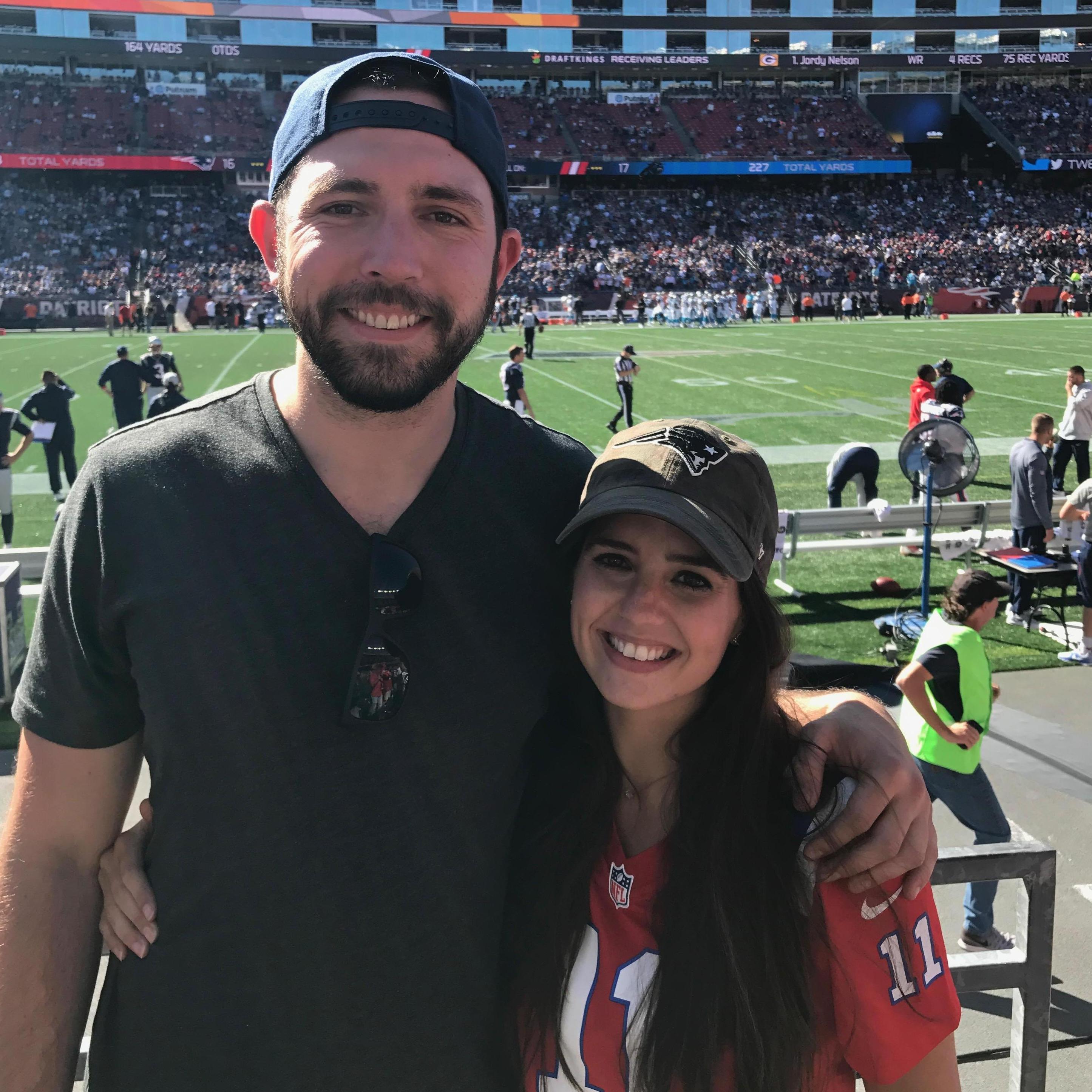 Patriots game 2017