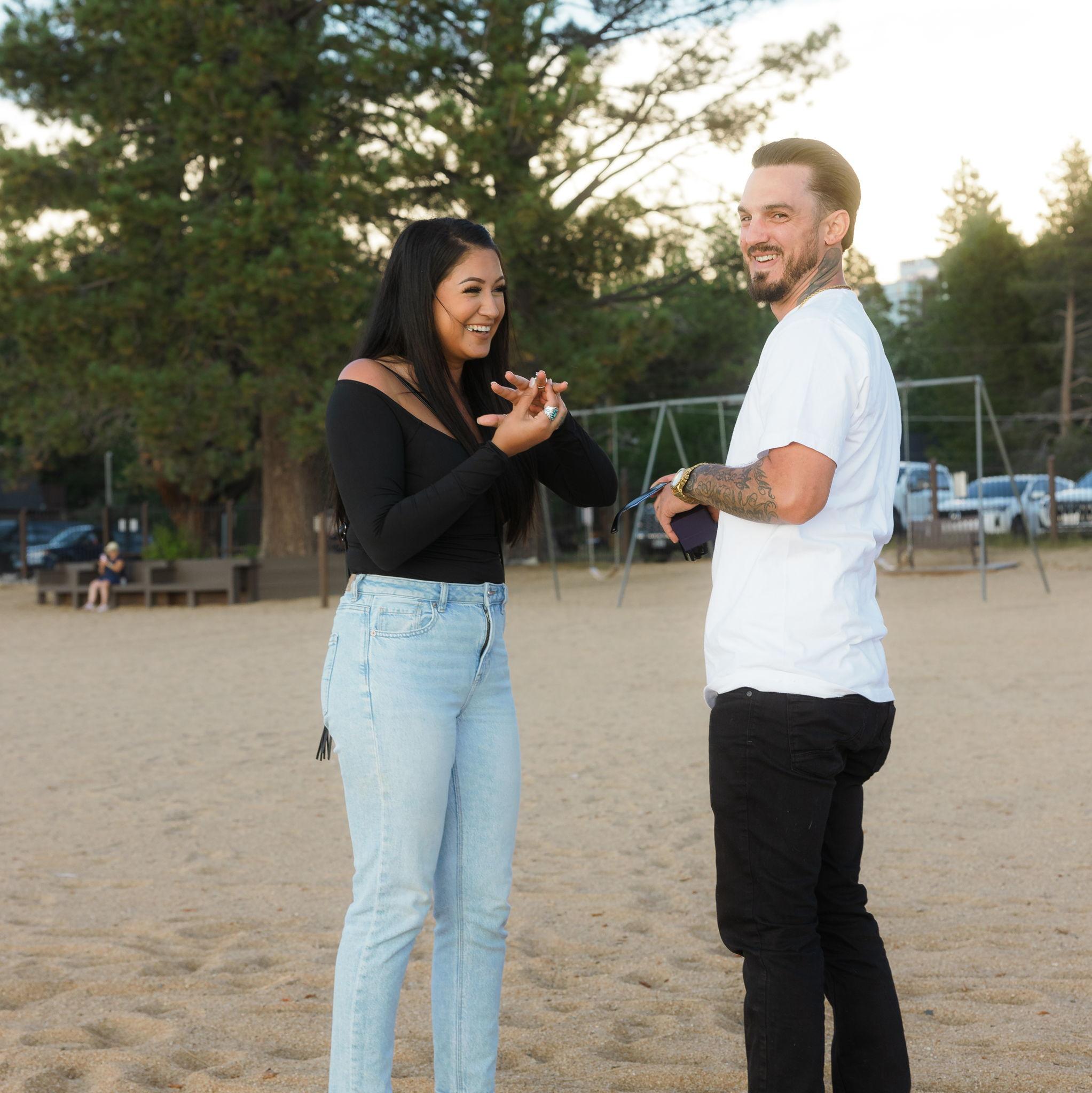 When it happned! I was so excited.. can't you tell?!