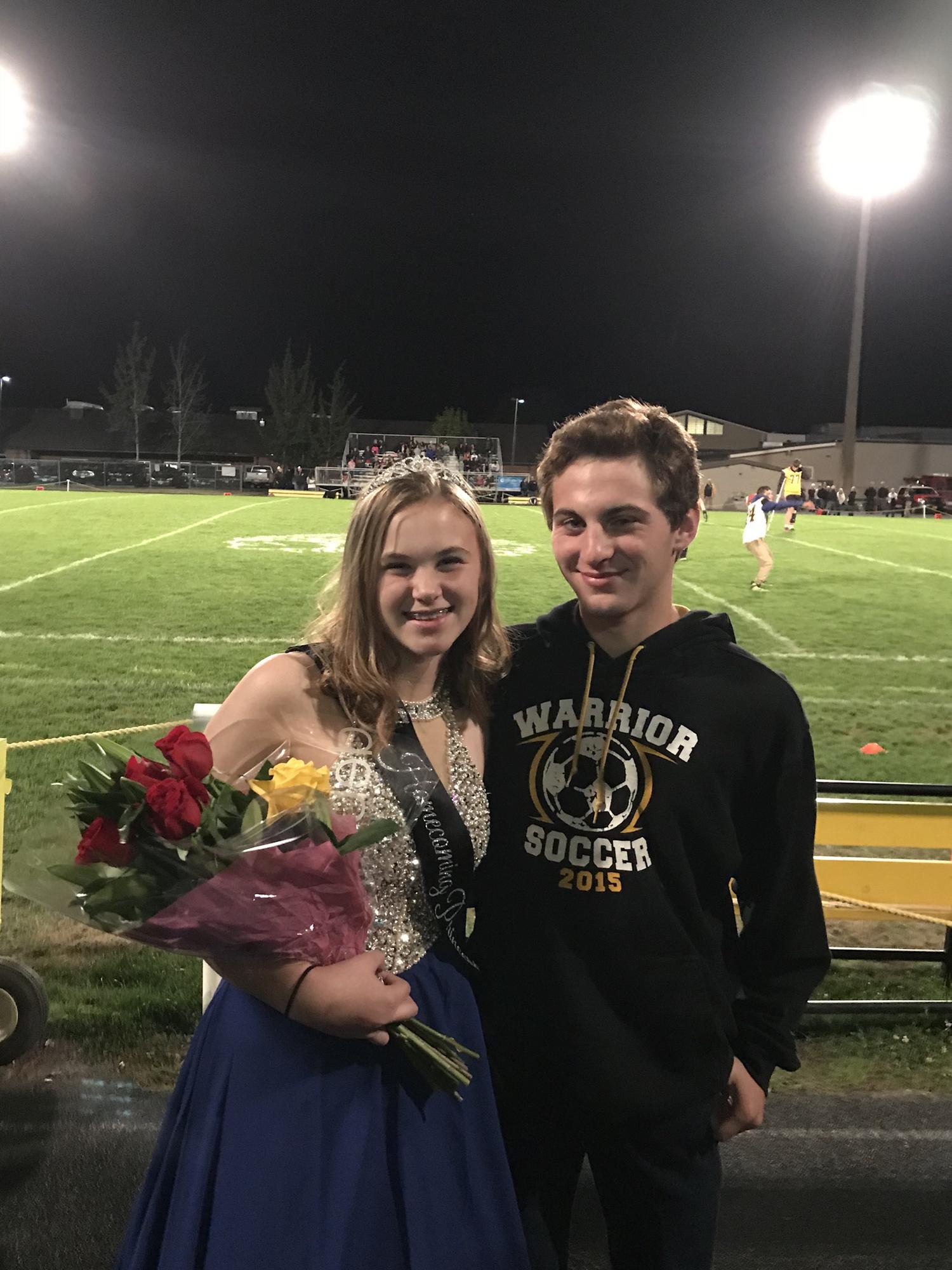 Sophomore Year Homecoming Court