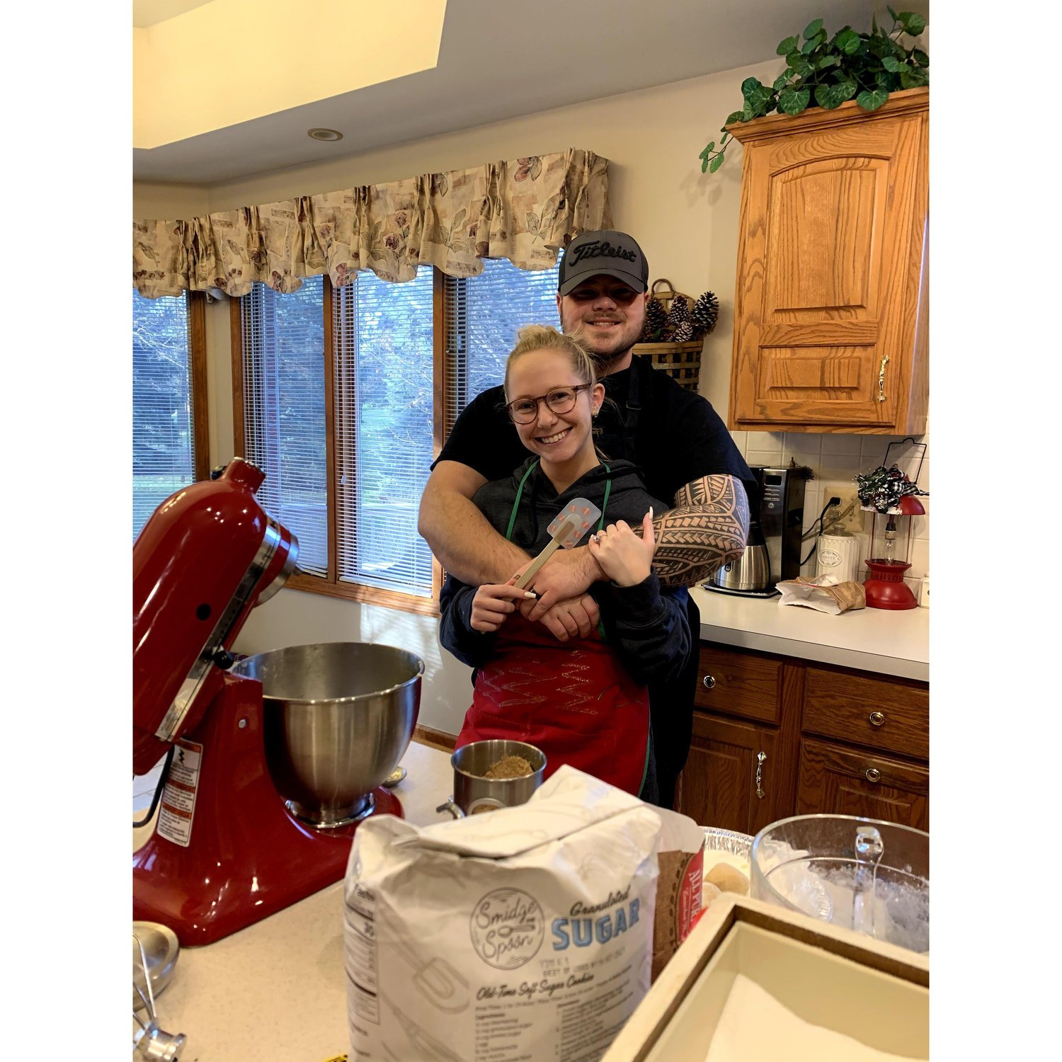 December 15, 2019
Christmas cookie baking is for EVERYONE in the Regan household!