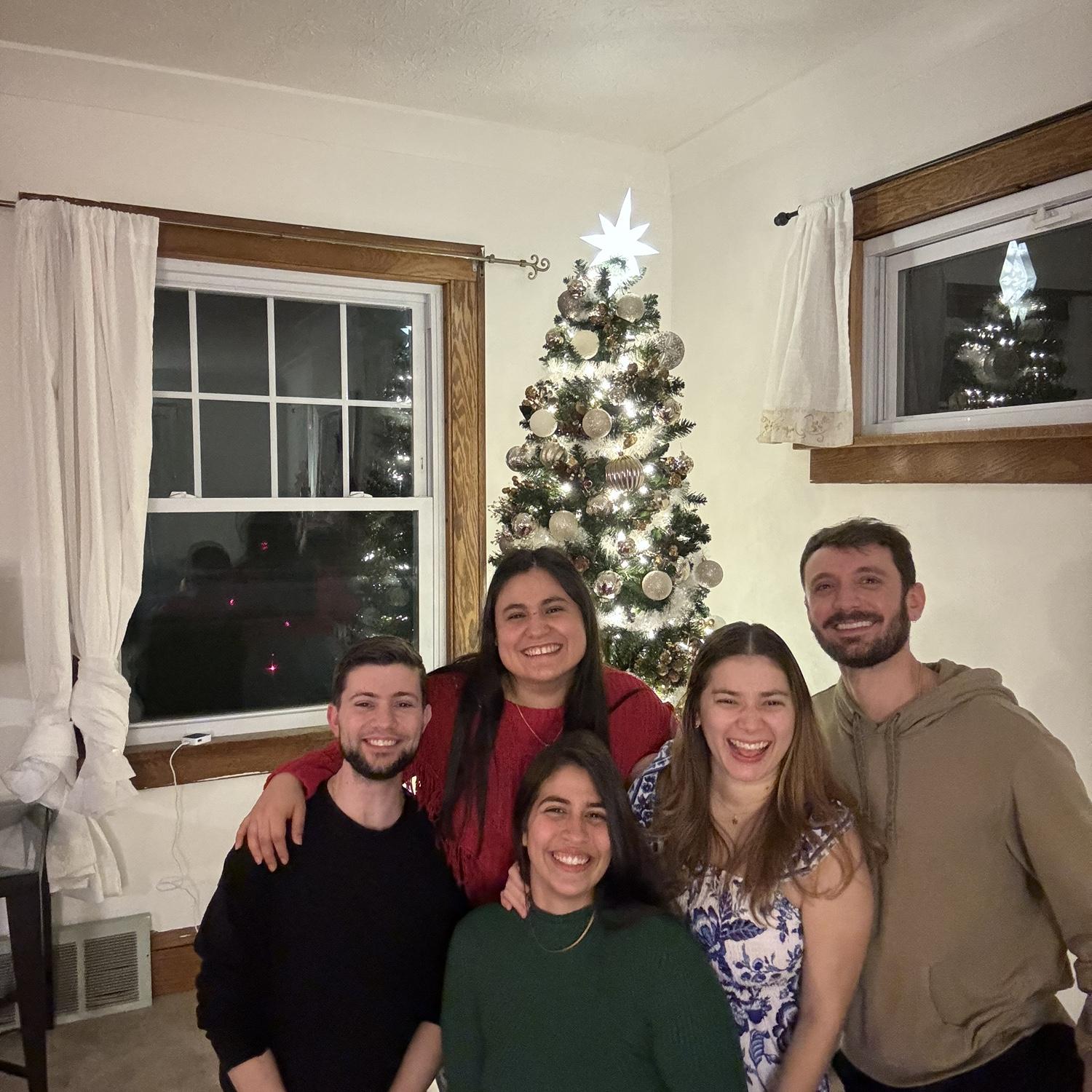 December 8, 2023
Celebrating “día de las velitas” with Mile’s sisters and now, brother-in-law aka cuñado: Patrick.