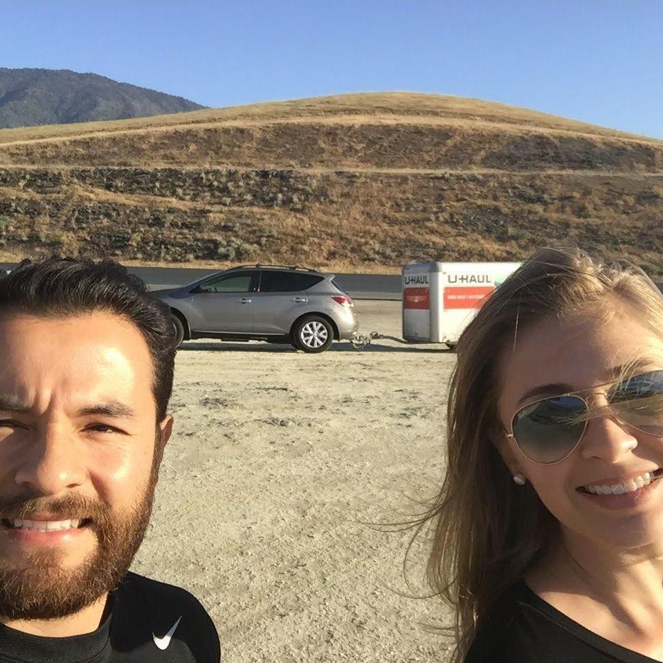 Ready for our West Coast adventure!