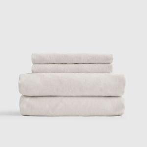 European Linen Sheet Set - King in sand
