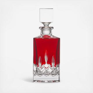 Lismore Red Square Decanter