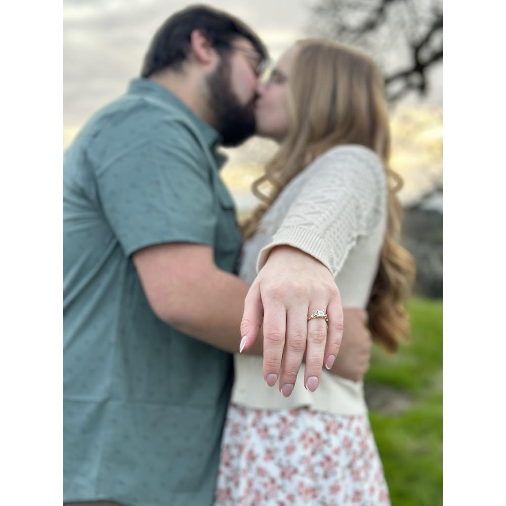 our engagement photoshoot