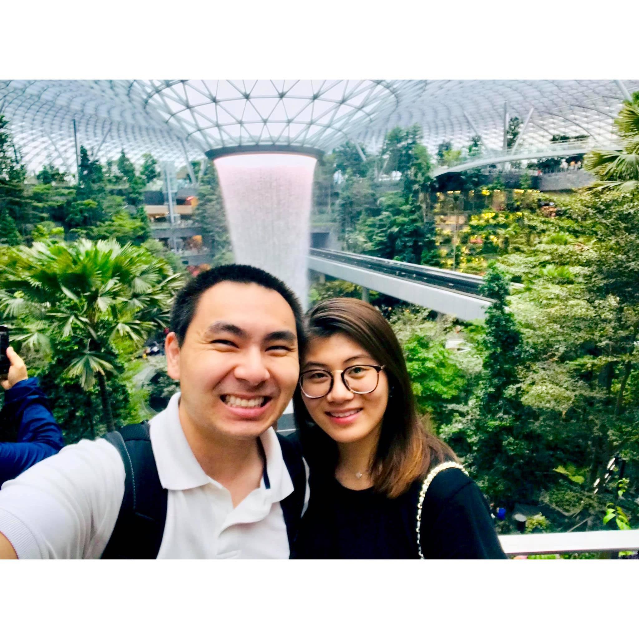 The Jewel at Changi Airport in Singapore
May 2019