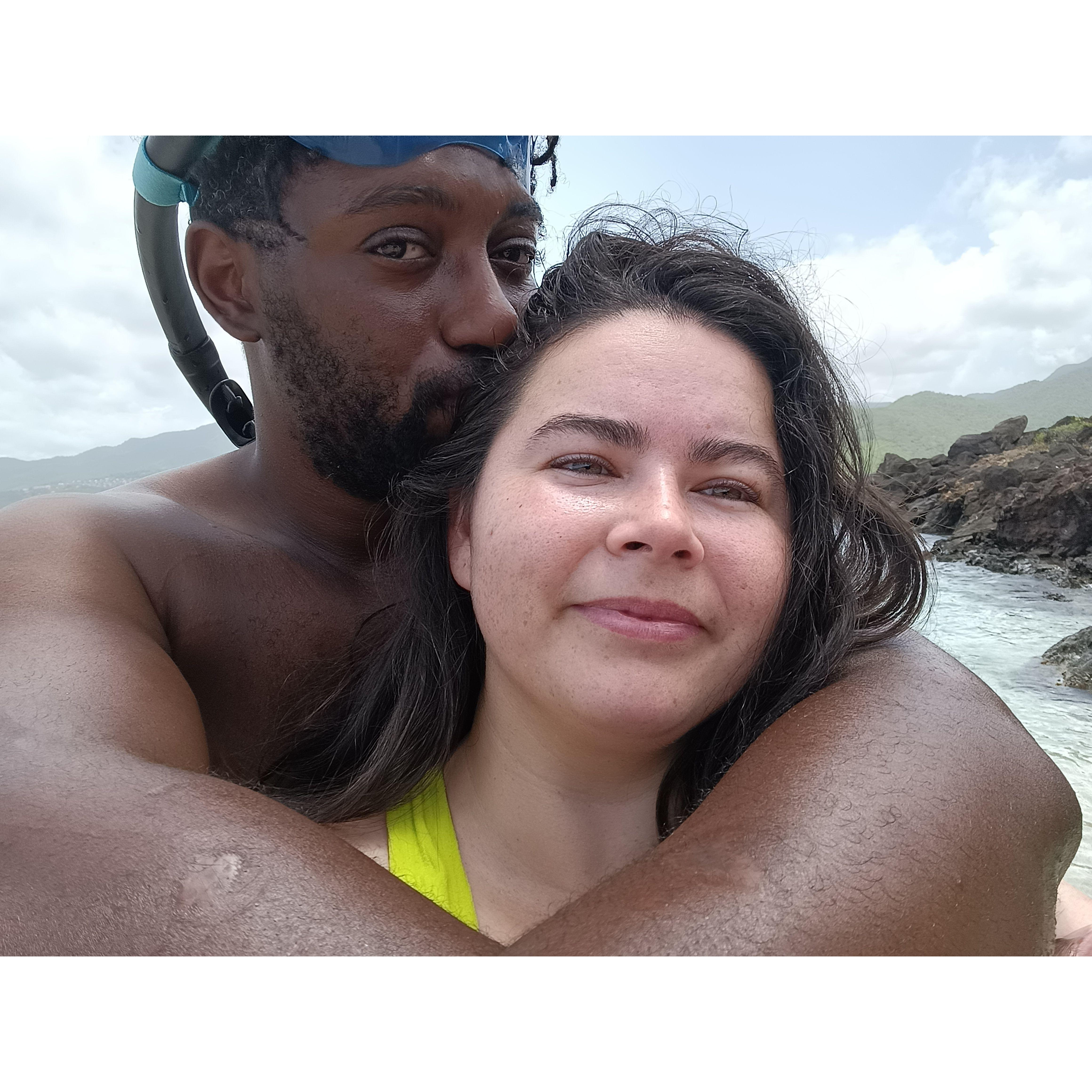 Ile de Pigeon, Guadeloupe. June 2022