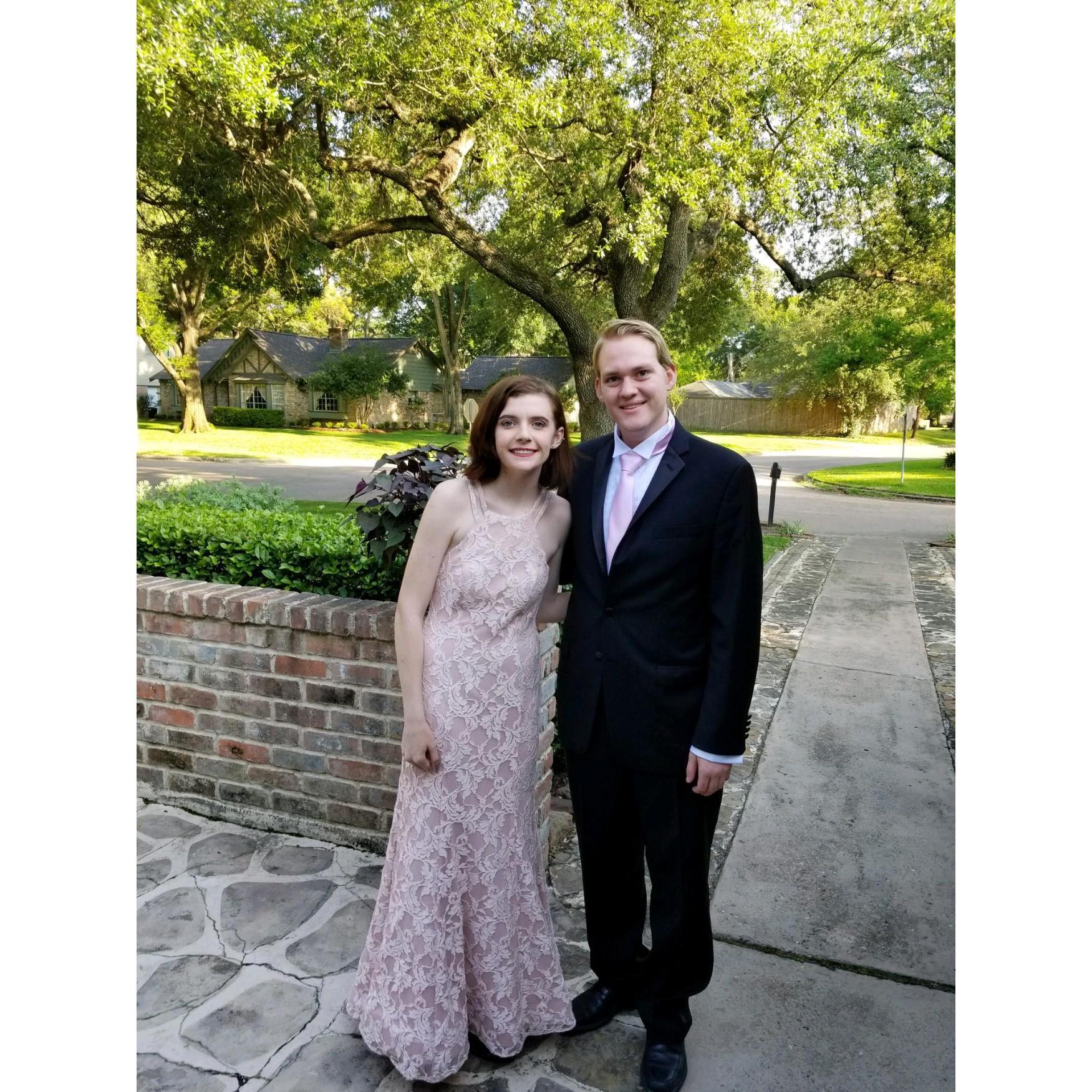 Krista's senior prom