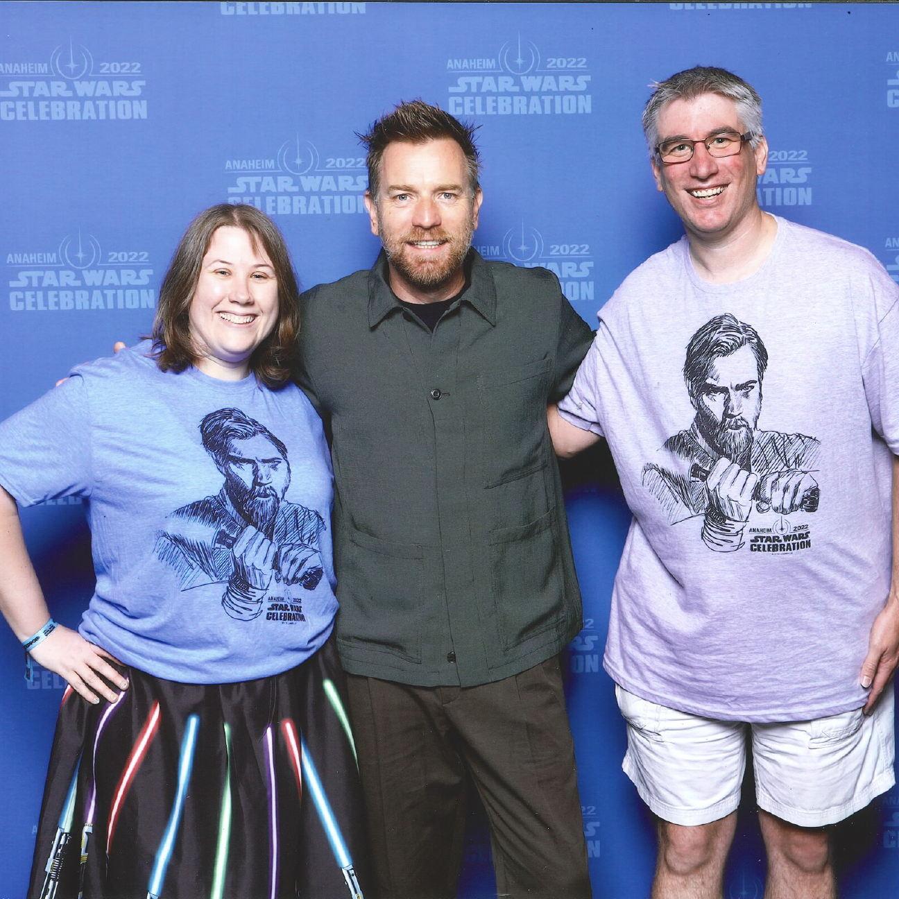 Meeting Ewan McGregor at Star Wars Celebration 2022