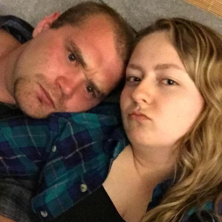 Our first selfie as a couple.