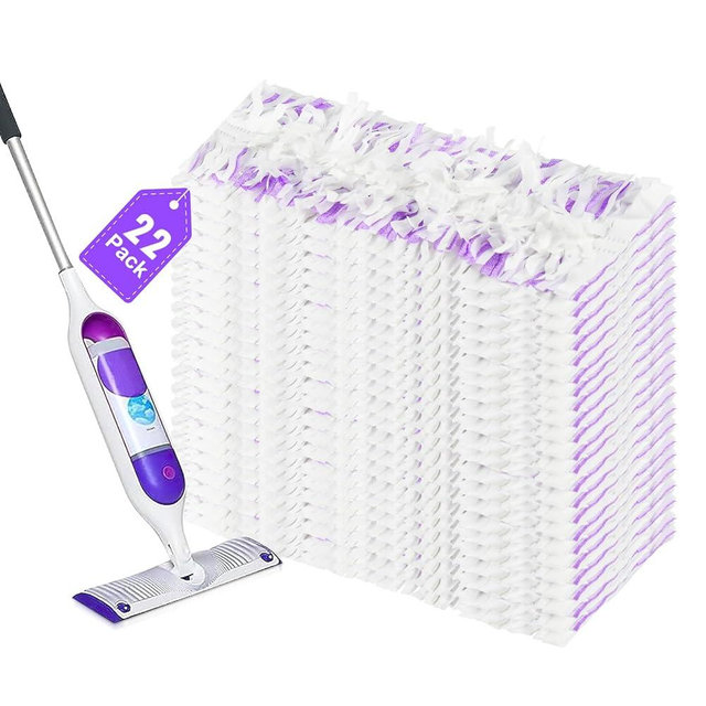 Bpbdzz 22 Count Pad Refills for Swiffer PowerMop Multi-Surface Mop, Absorbent Cleaning Pads for Hardwood, Tile & Laminate Floors