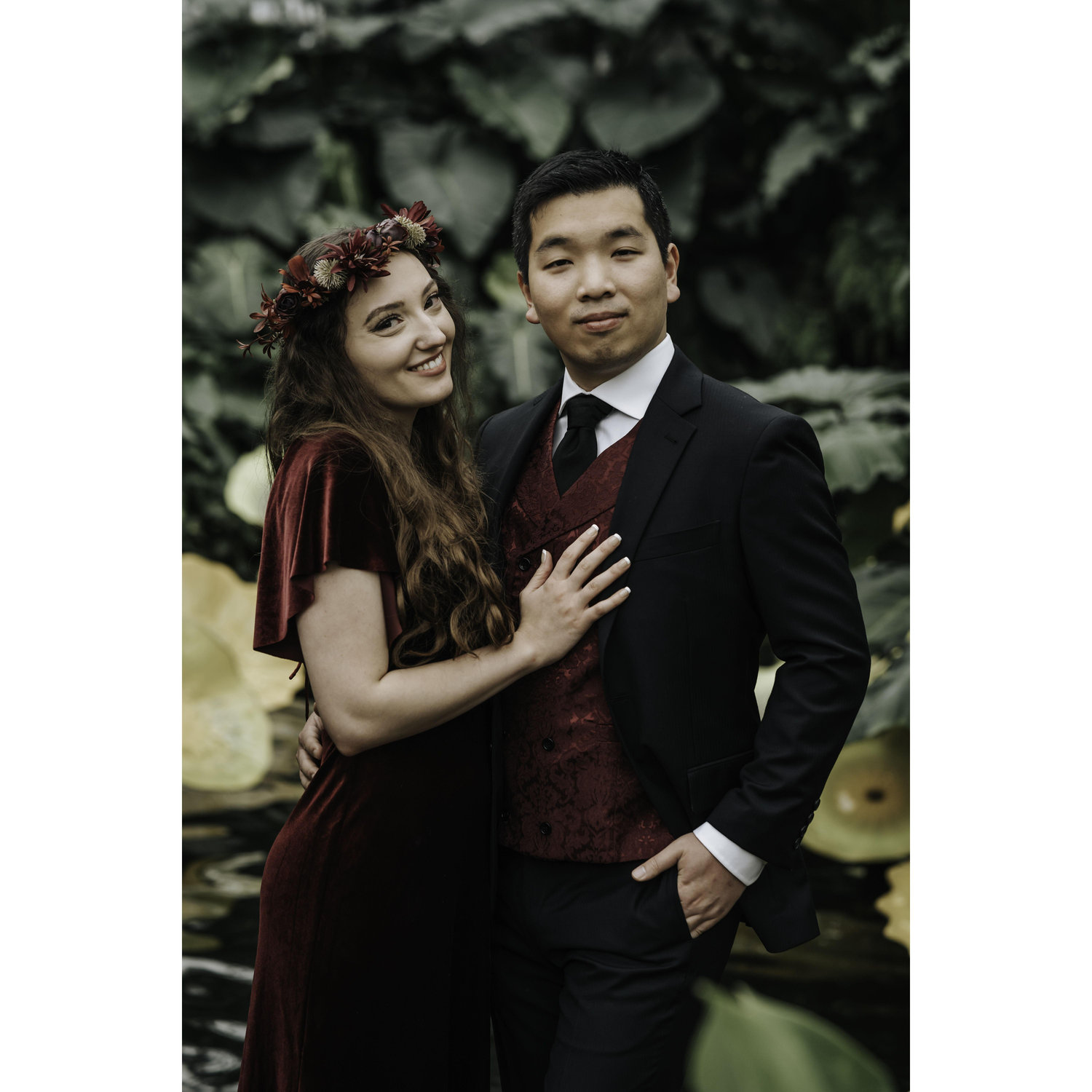 Elopement at the Garfield Park Conservatory in Chicago, IL