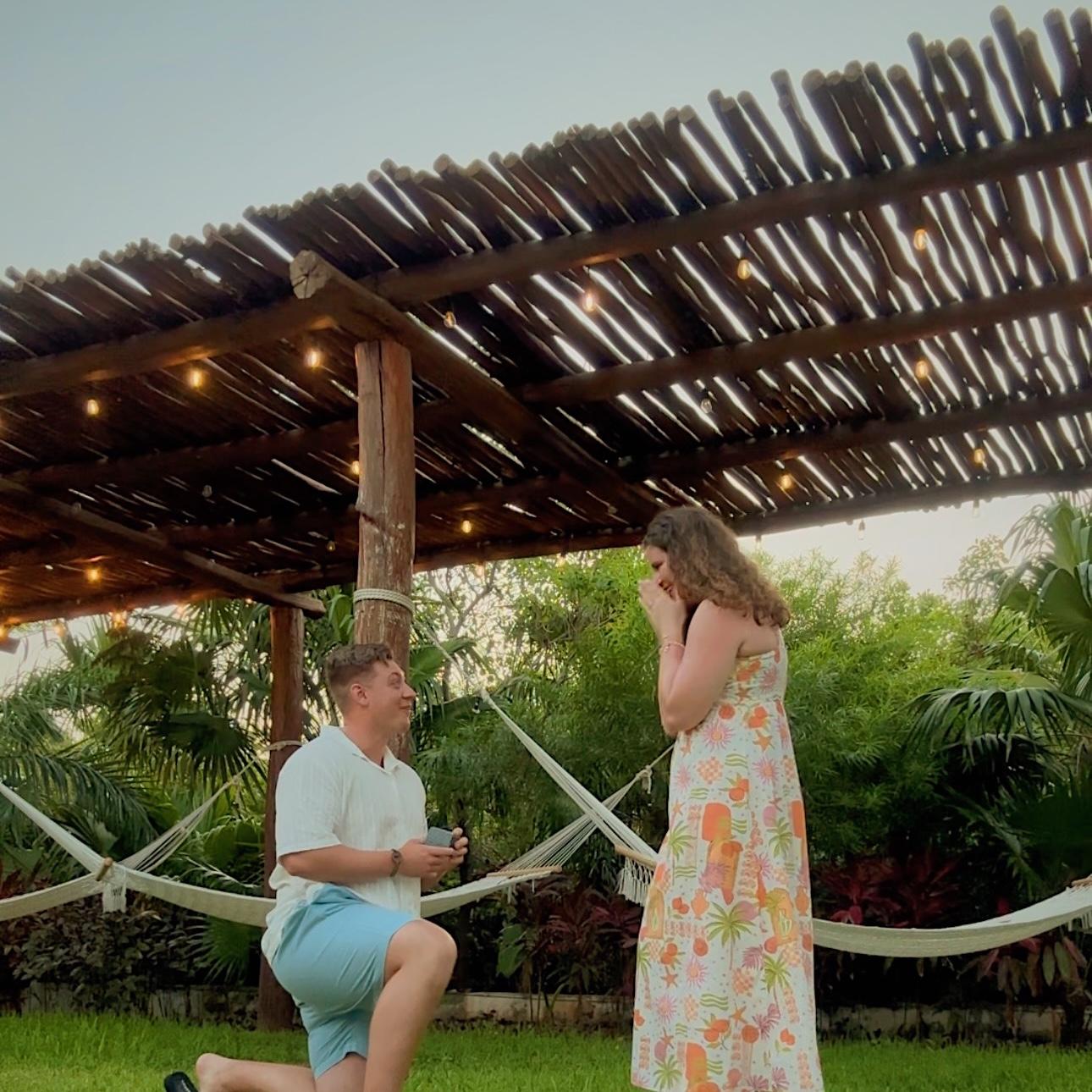 Our engagement in Mexico!!
