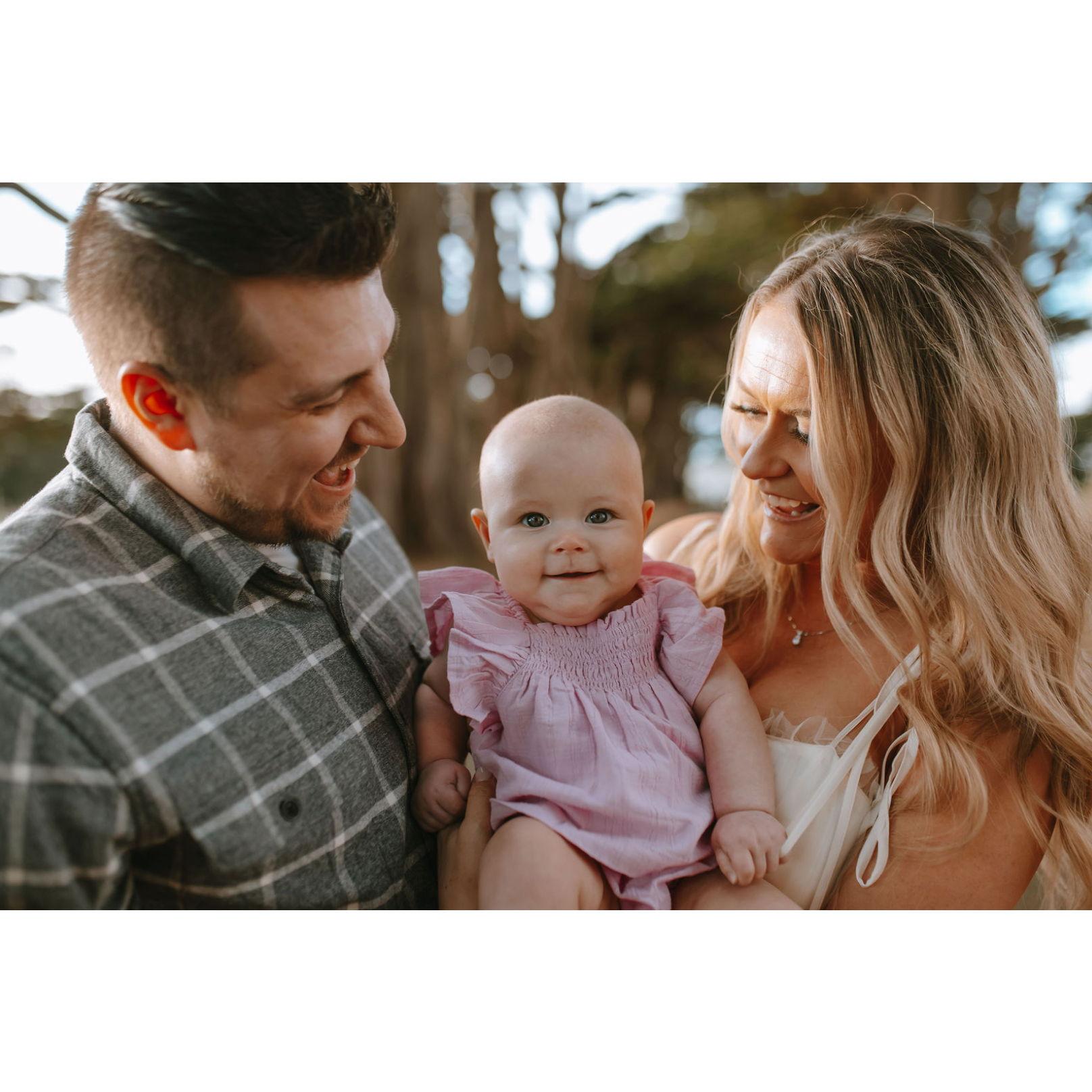 Of course we had Parker do a cameo in our engagement pictures