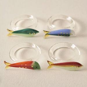 Set of 8 Fish Napkin Holders