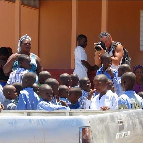... when the Haiti kids moved into their new children's village (yeah, that's why I put the pic here!).