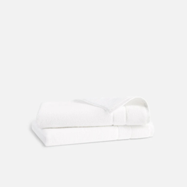 Super-Plush Turkish Cotton Hand Towels - White