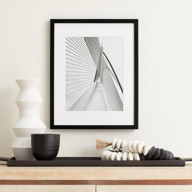 Wood Gallery Frame, 16"x20" (5"x7", 11"x14" Opening) - Black