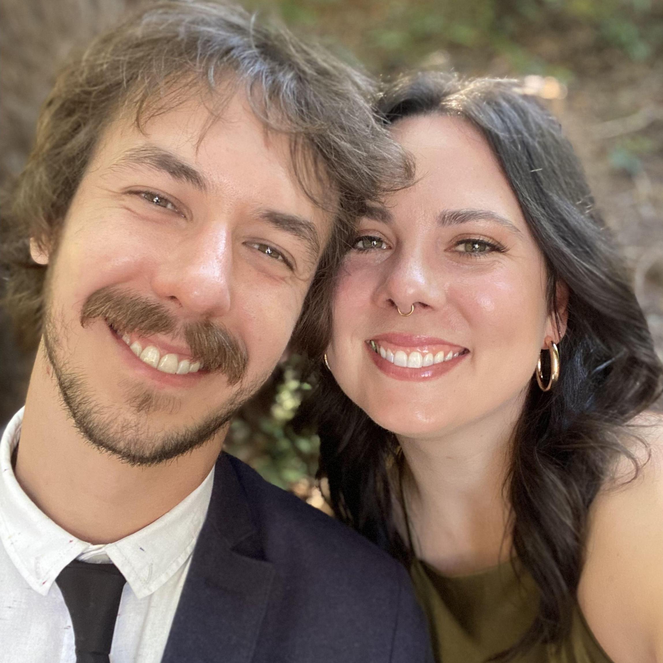 Celebrating our friends wedding in California