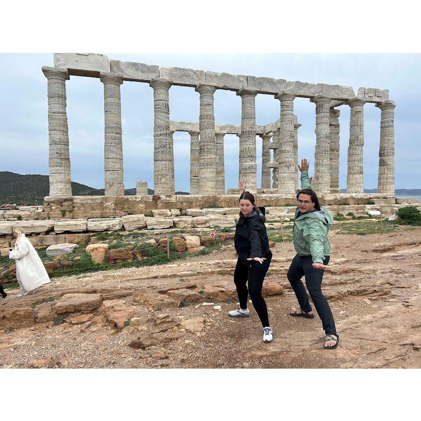 Surf's up at Poseidon's Temple