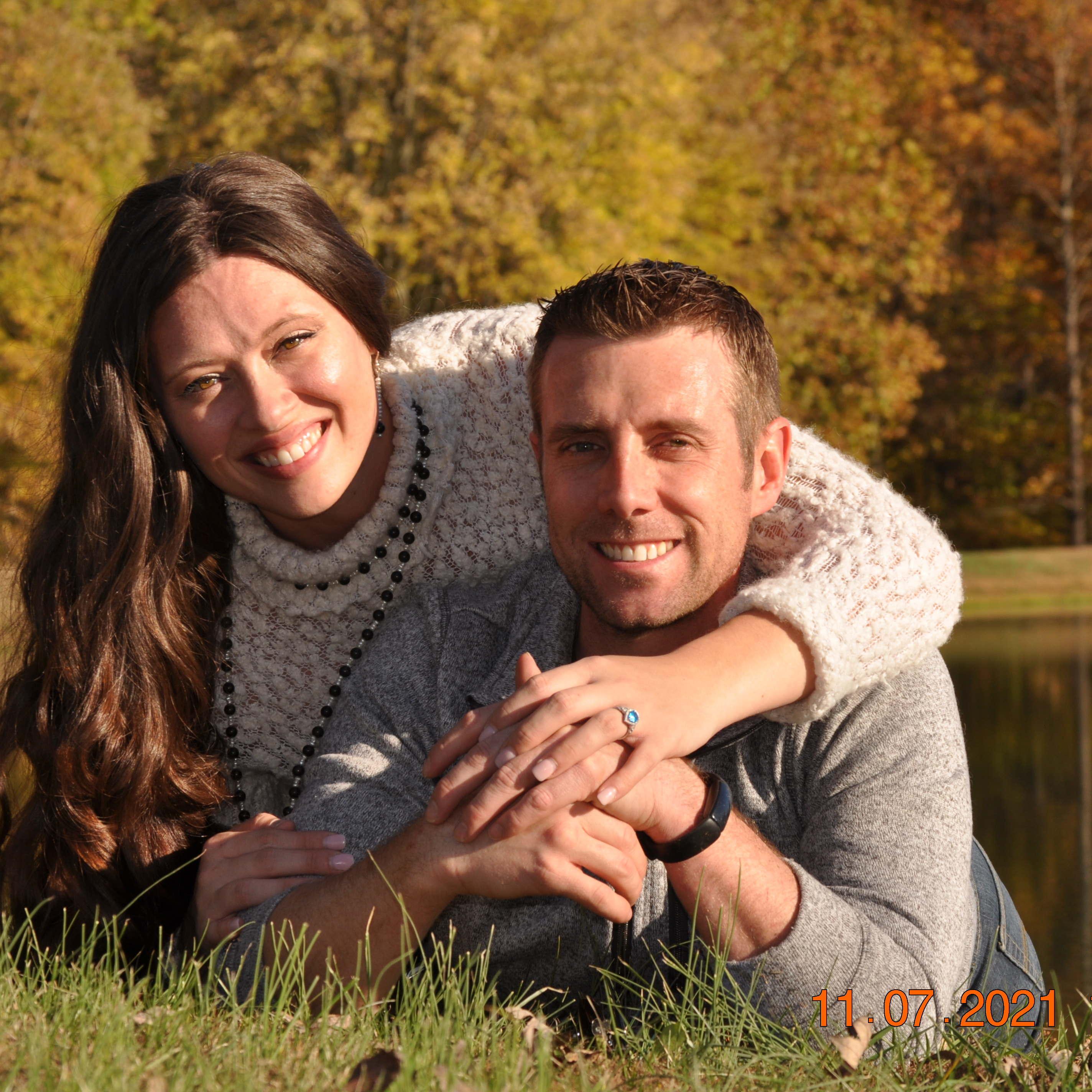 Engagement photo taken by Father of Groom, John Huff! 