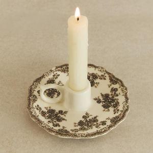 FLORAL EARTHENWARE CANDLEHOLDER | Zara Home